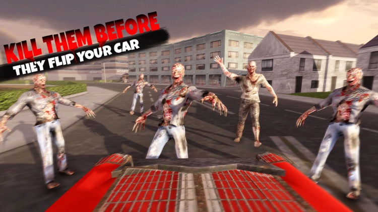 Zombie Hunter in Killer Car screenshot-3