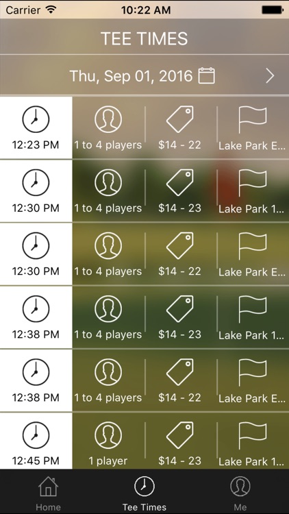 Lake Park Golf Club Tee Times