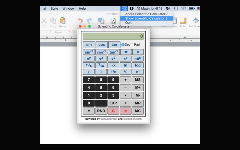 Scientific Calculator 3 screenshot 3