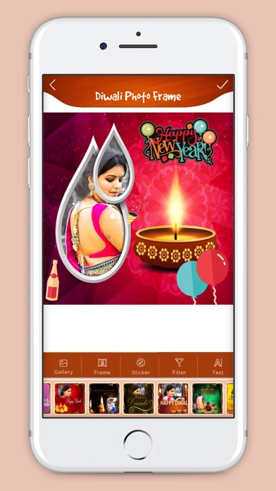 Diwali Photo Frame - Sticker screenshot 2