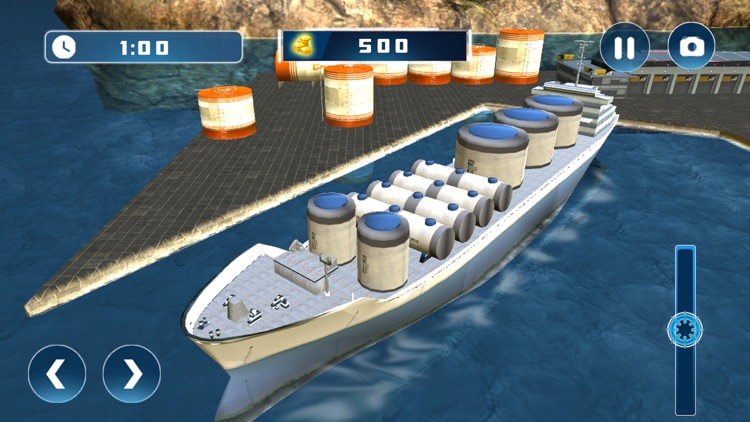 Oil Tanker Cargo Ship Sim 3D screenshot-4