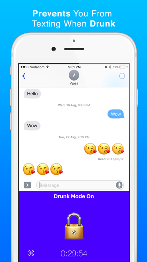 Drunk Mode Keyboard - Prevents texting W