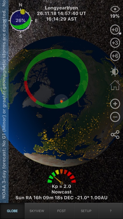 Aurora Forecast 3D