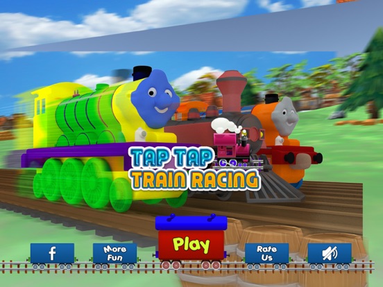 Tap Tap Train Racing Clubのおすすめ画像1