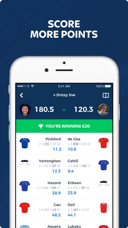 Sky Bet Dribble - Daily Fantasy Football Drafts screenshot-3