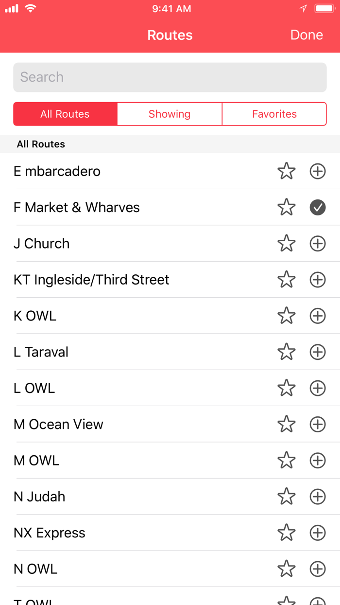 Muni Watch Transit App