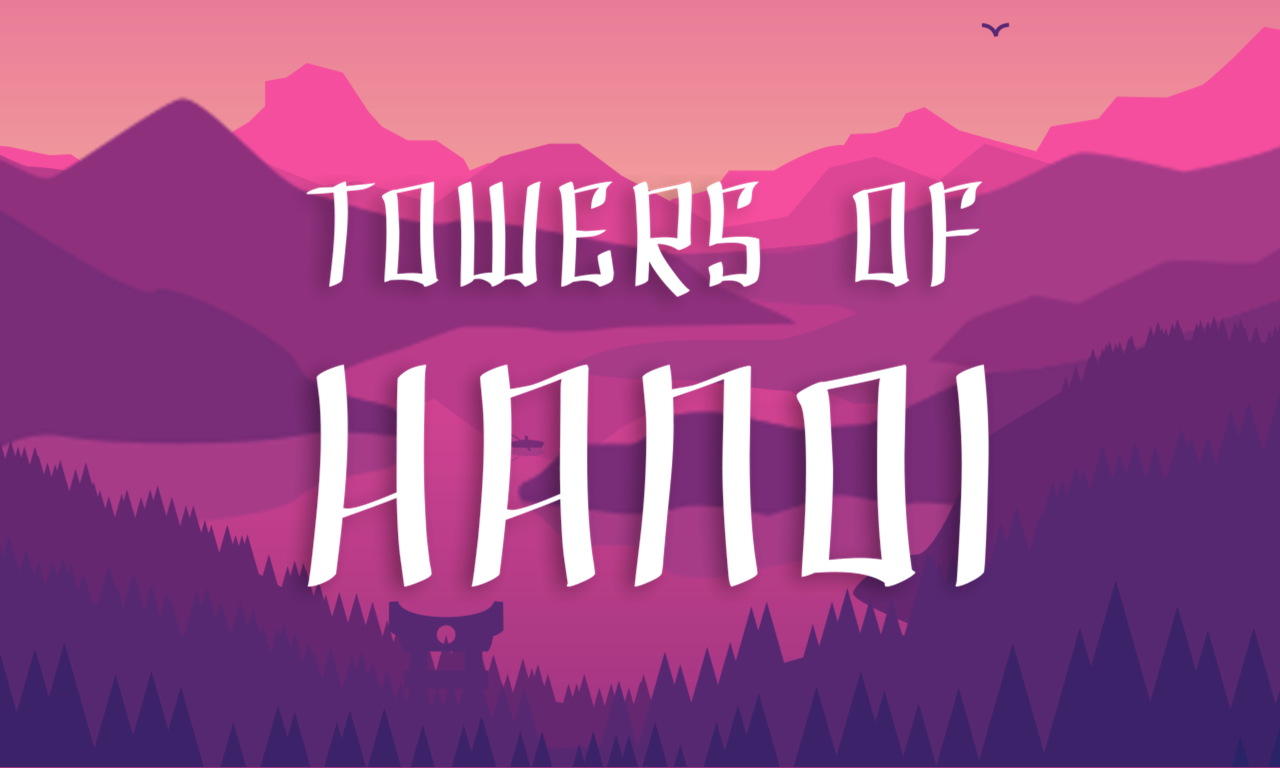 Towers of Hanoi - Classic Brain Puzzle Game - Also on the Apple Watch