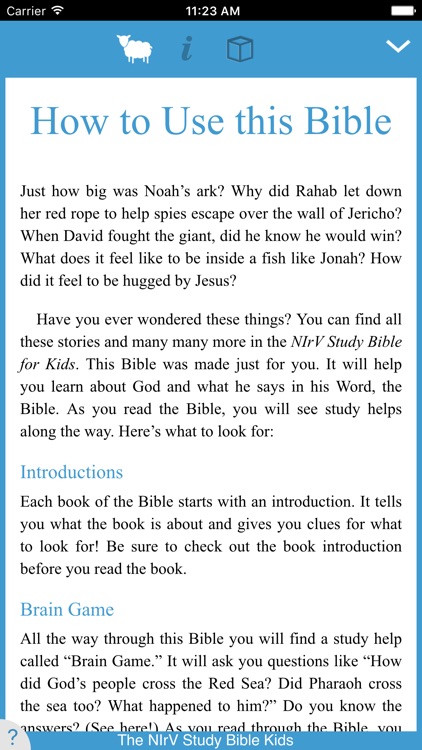 NIrV Study Bible for Kids
