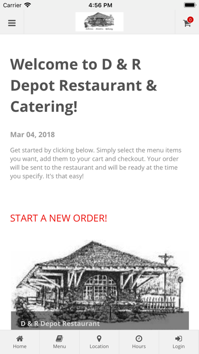 How to cancel & delete D & R Depot Restaurant from iphone & ipad 1