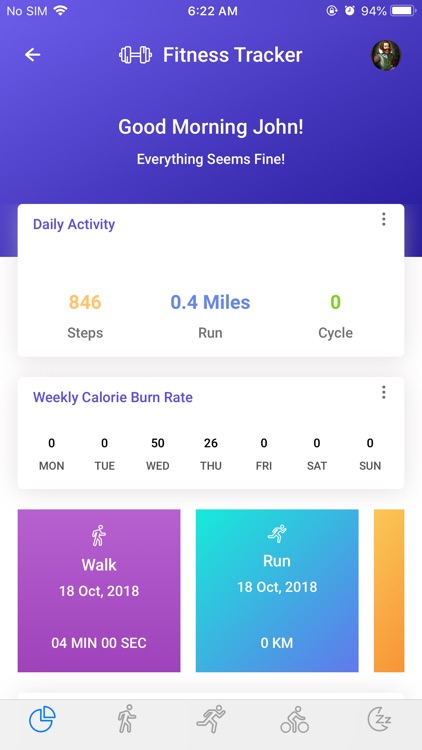 YourHealthWallet: Fitness App