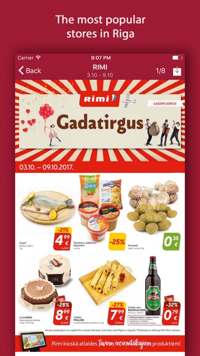 Krumod - deals in Riga screenshot 3