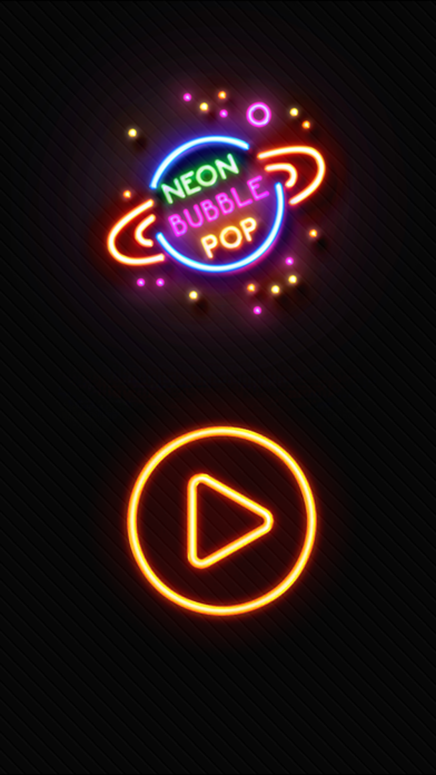 Neon Bubble Pop Screenshot 1