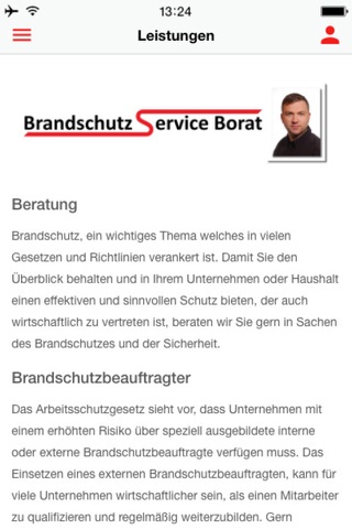 Brandschutz Service Borat screenshot 3