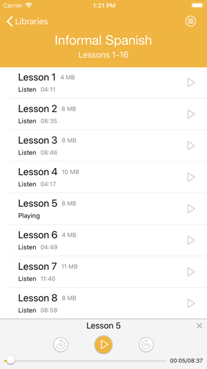 Informal Spanish on Audio(圖2)-速報App