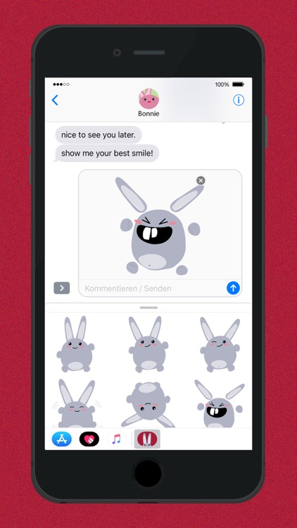Fun Bunny iMessage Stickers