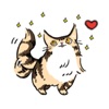 Maine Coon Cat - Mainemoji Emoji Sticker