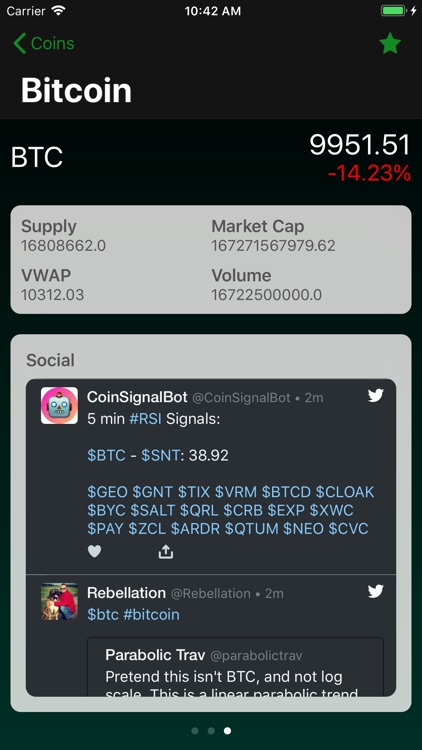 CoinData - Cryptocoin Prices screenshot-3