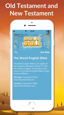 Game screenshot The Holy Bible Audiobook apk