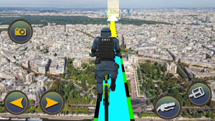 Bicycle Tightrope DMBX Race screenshot-4