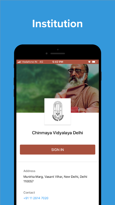 How to cancel & delete Chinmaya Vidyalaya Delhi from iphone & ipad 1