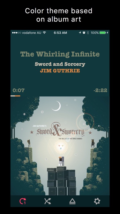 Simple Media Player for iPhone
