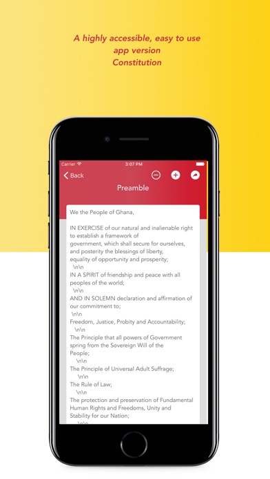 Ghanaian Constitution screenshot 2