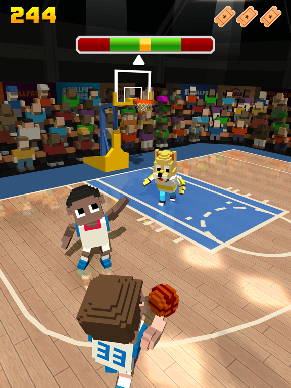 Blocky Basketball FreeStyle для iPad