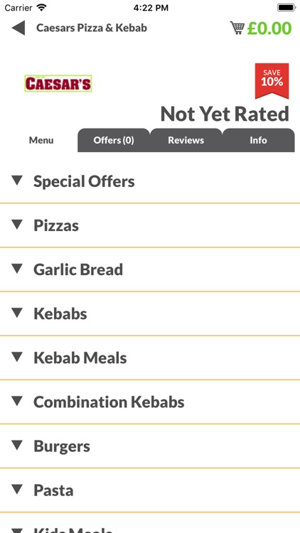 Caesars Pizza & Kebab NR2