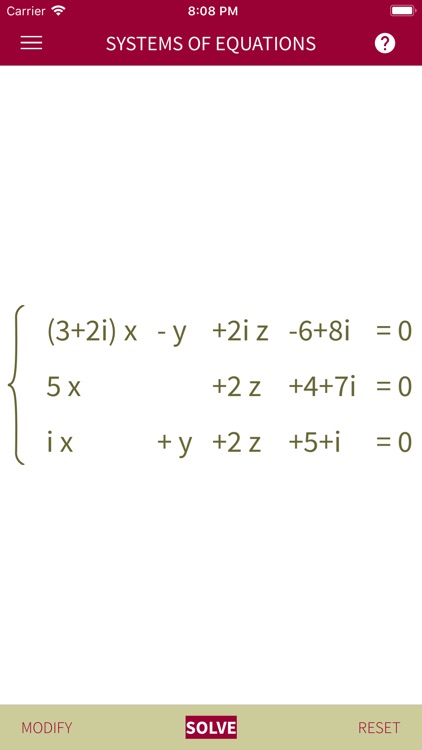 xSolve - Equation Solver