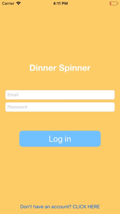 Dinner Spinner The Food App screenshot 2