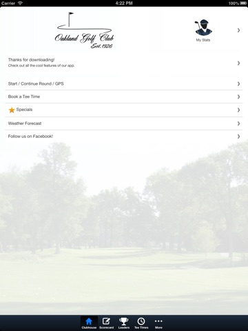 Oakland Golf Club screenshot 2
