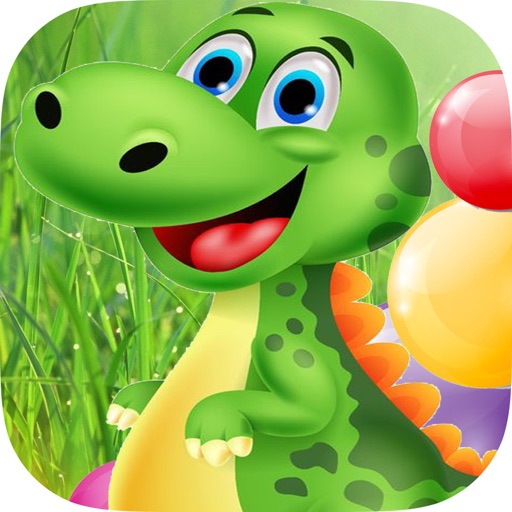 dino pets the game
