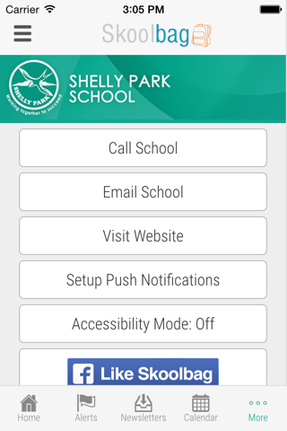 Shelly Park School - Skoolbag screenshot 4