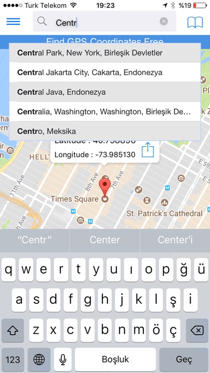 Find Gps Coordinates Limited