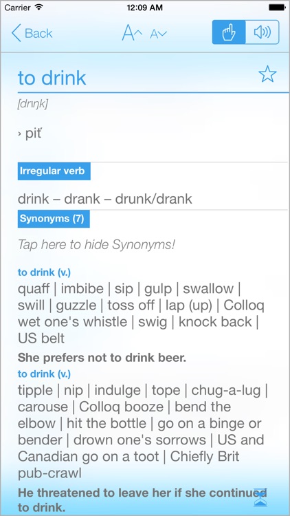 Dictionary Slovak English