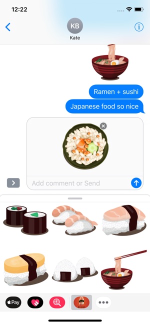 Sushi Oishii Stickers(圖2)-速報App