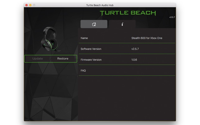 turtle beach firmware update stealth 600 xbox one