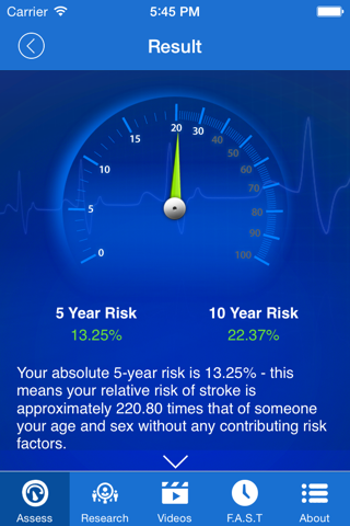 Stroke Riskometer Pro screenshot 2