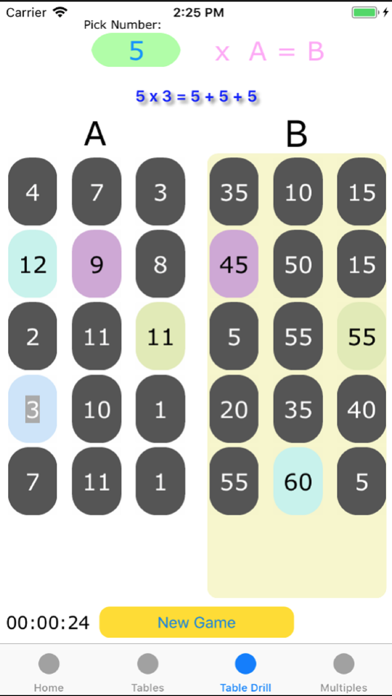 ARBE10: Multiplication screenshot 2