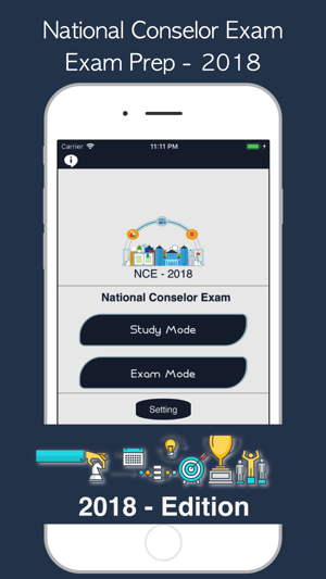 NCE - Exam Prep  2018(圖1)-速報App