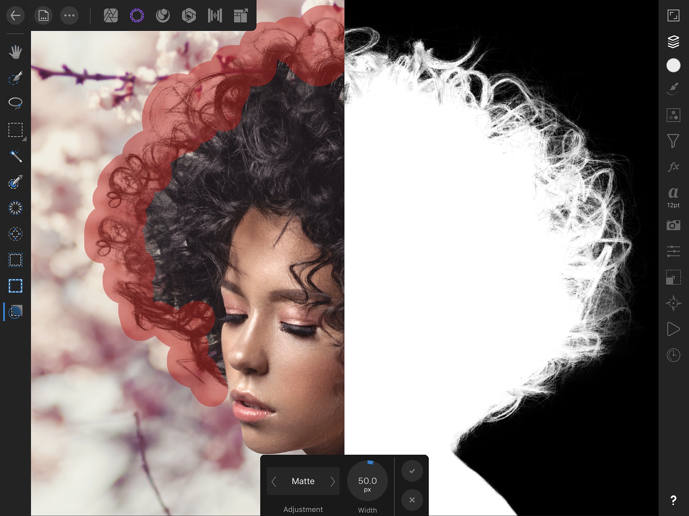 Screenshot do app Affinity Photo