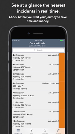 Ontario Roads Traffic(圖3)-速報App