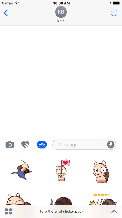 felix the snail sticker pack screenshot-4