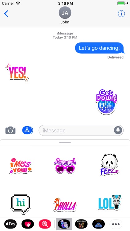 Just Dance 2018 Stickers