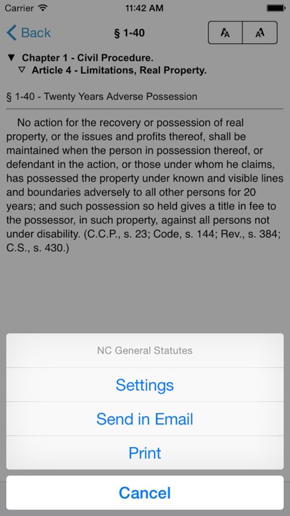 NC Laws North Carolina Code screenshot-5