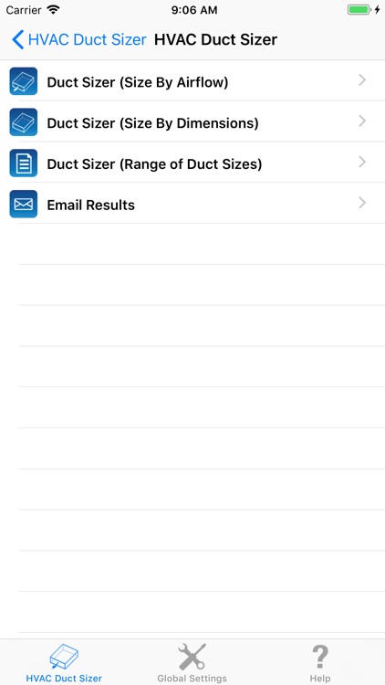 HVAC Duct Sizer screenshot-3