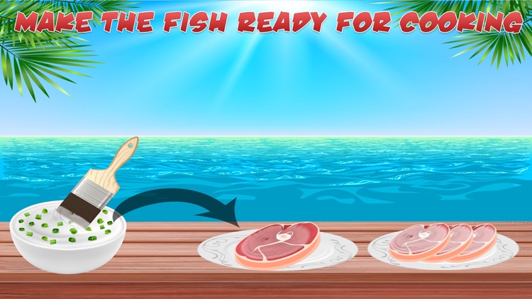 Salmon Fish Baking Simulator