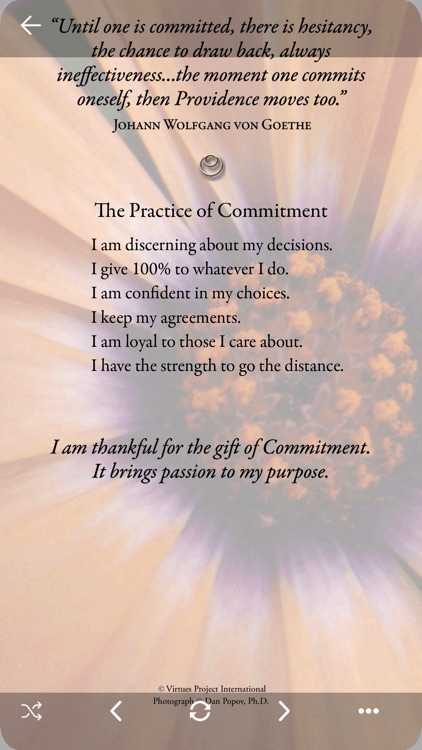Virtues Reflection Cards