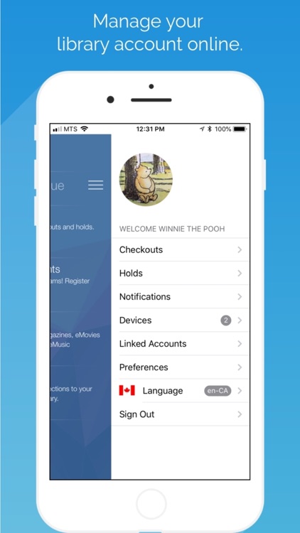 Winnipeg Public Library App