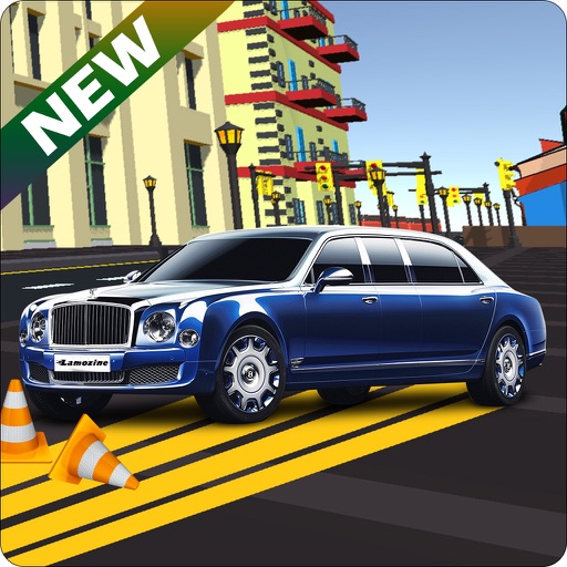 Real Limo City Car Parking 3D